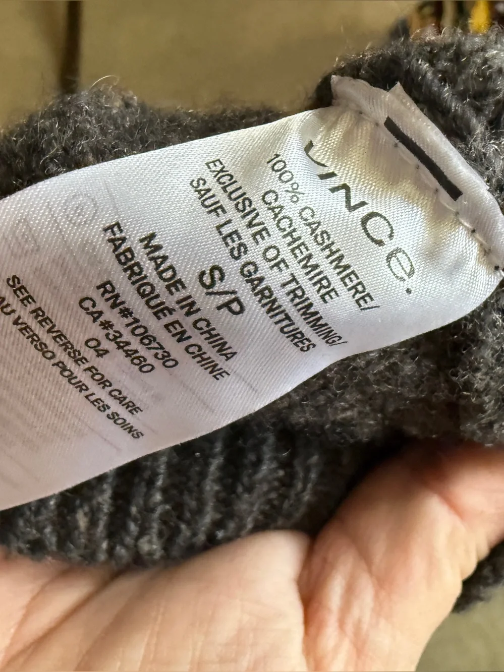 Men's Brown-Gray Cashmere Turtleneck Sweater - Cozy Knit